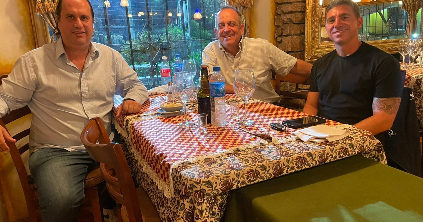El Triángulo de Hierro en Escobar: se reunieron Gianfrancesco, Castagnaro y Pérez