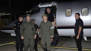 Tras 448 días secuestrado por el régimen de Maduro, el gendarme Nahuel Gallo volvió a la Argentina