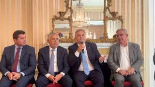 Llaryora pidió “ponerse la camiseta de Argentina” y destacó el rumbo económico ante inversores en Nueva York