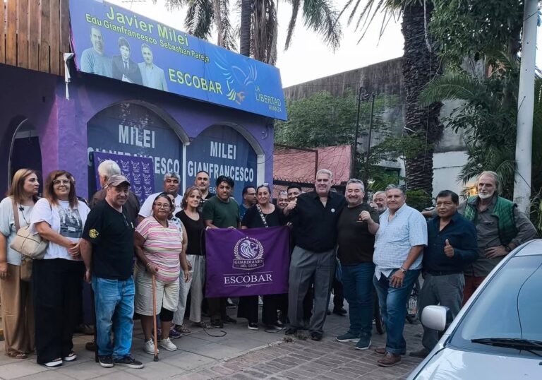 La agrupación Guardianes del León se reunió en Ingeniero Maschwitz