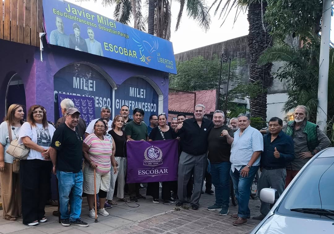 La agrupación Guardianes del León se reunió en Ingeniero Maschwitz