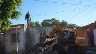 Rosario: ya derribaron 109 búnkeres narco y avanza la limpieza de los barrios